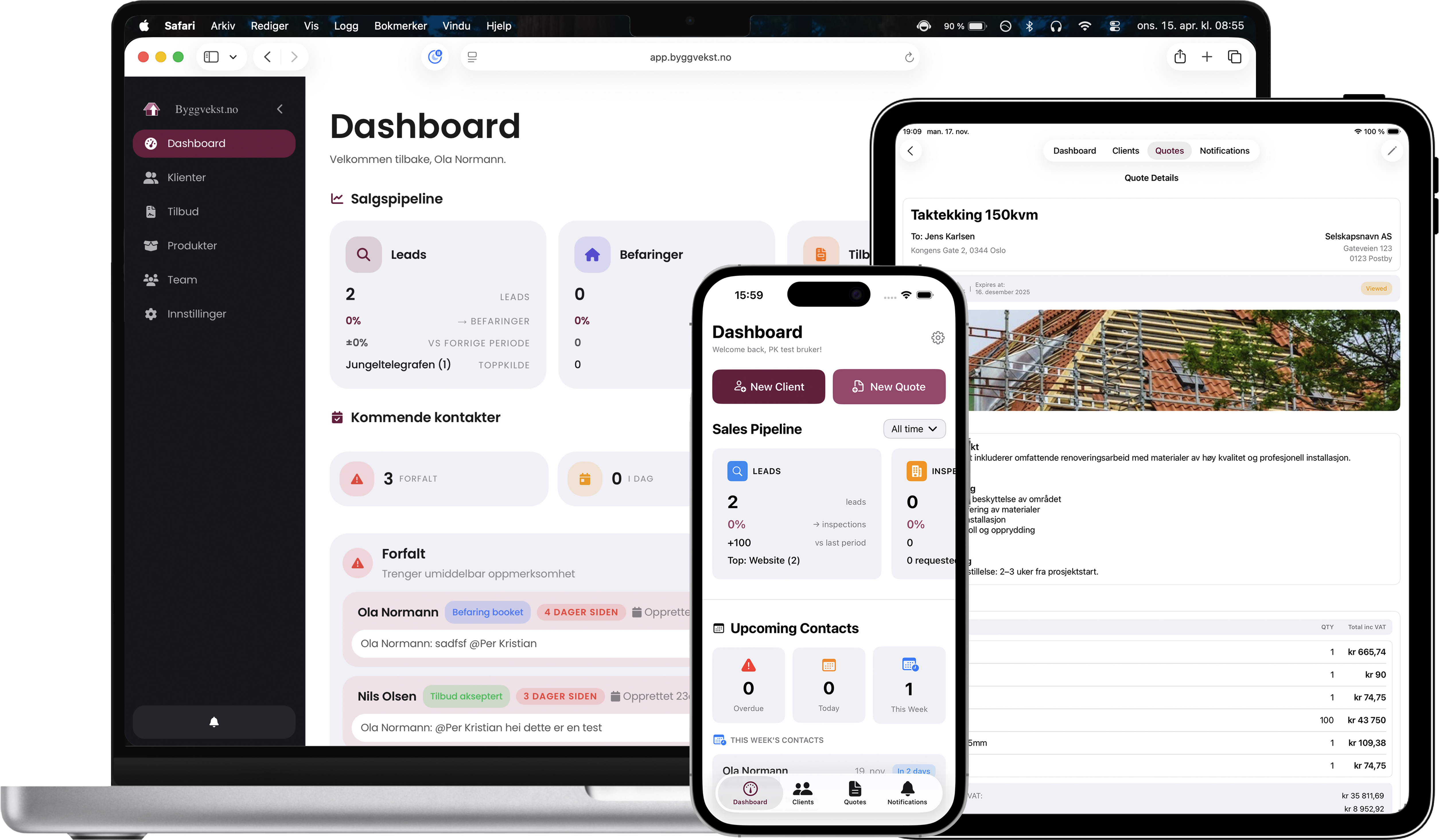 Byggvekst app-økosystem